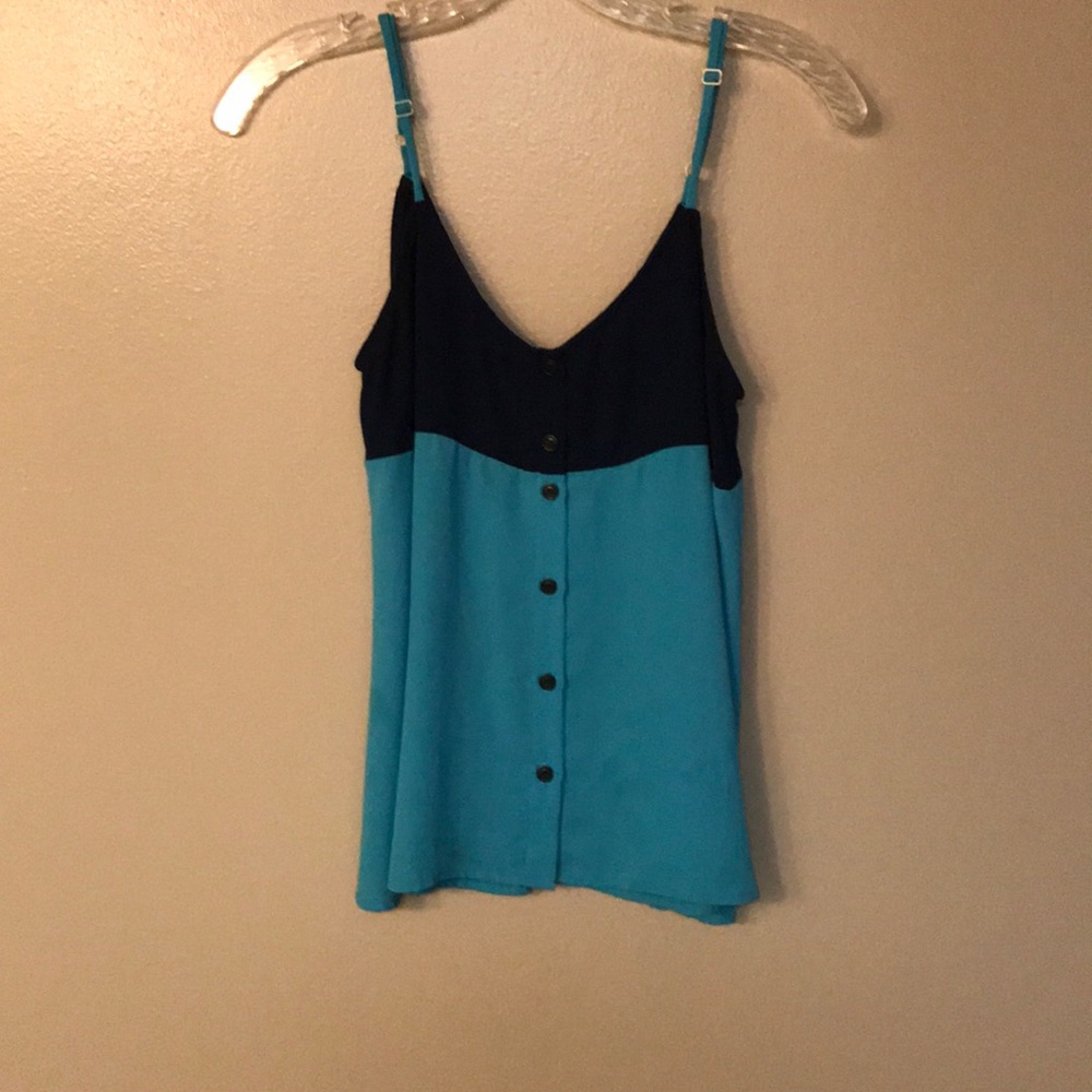 Two toned blouse